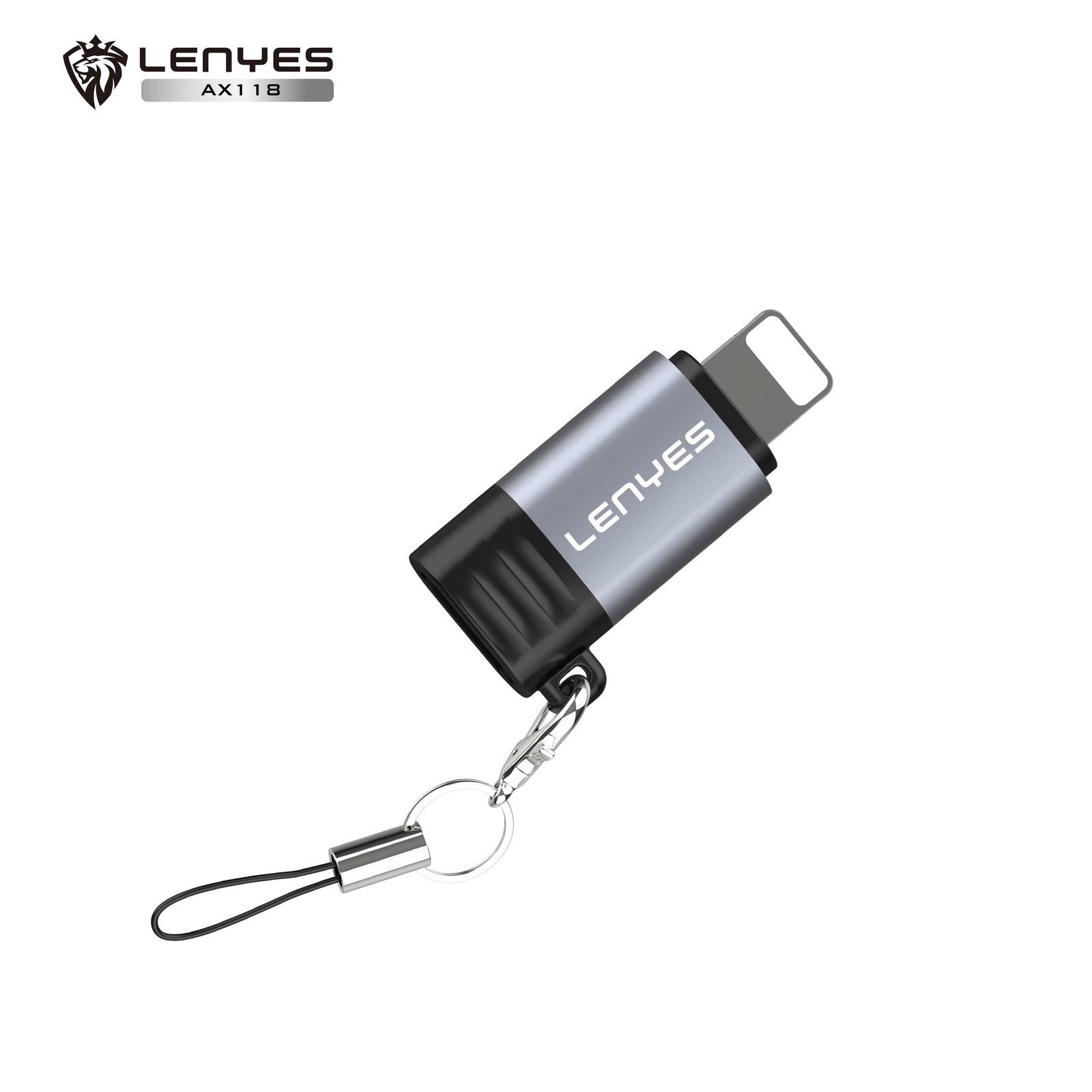 Adaptador Lenyes AX118 Tipo-C a Lightning vista 6