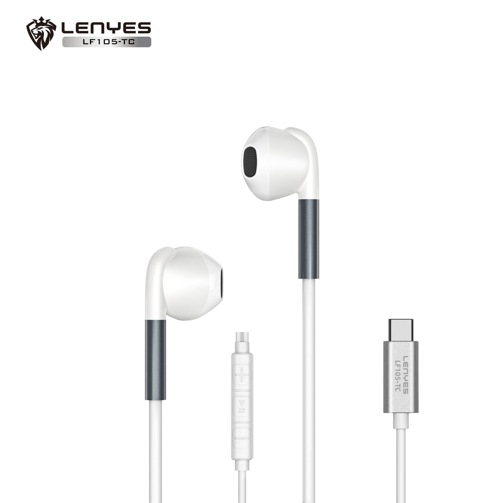 Auriculares Lenyes LF105 In-Ear 14mm con Micrófono vista 4