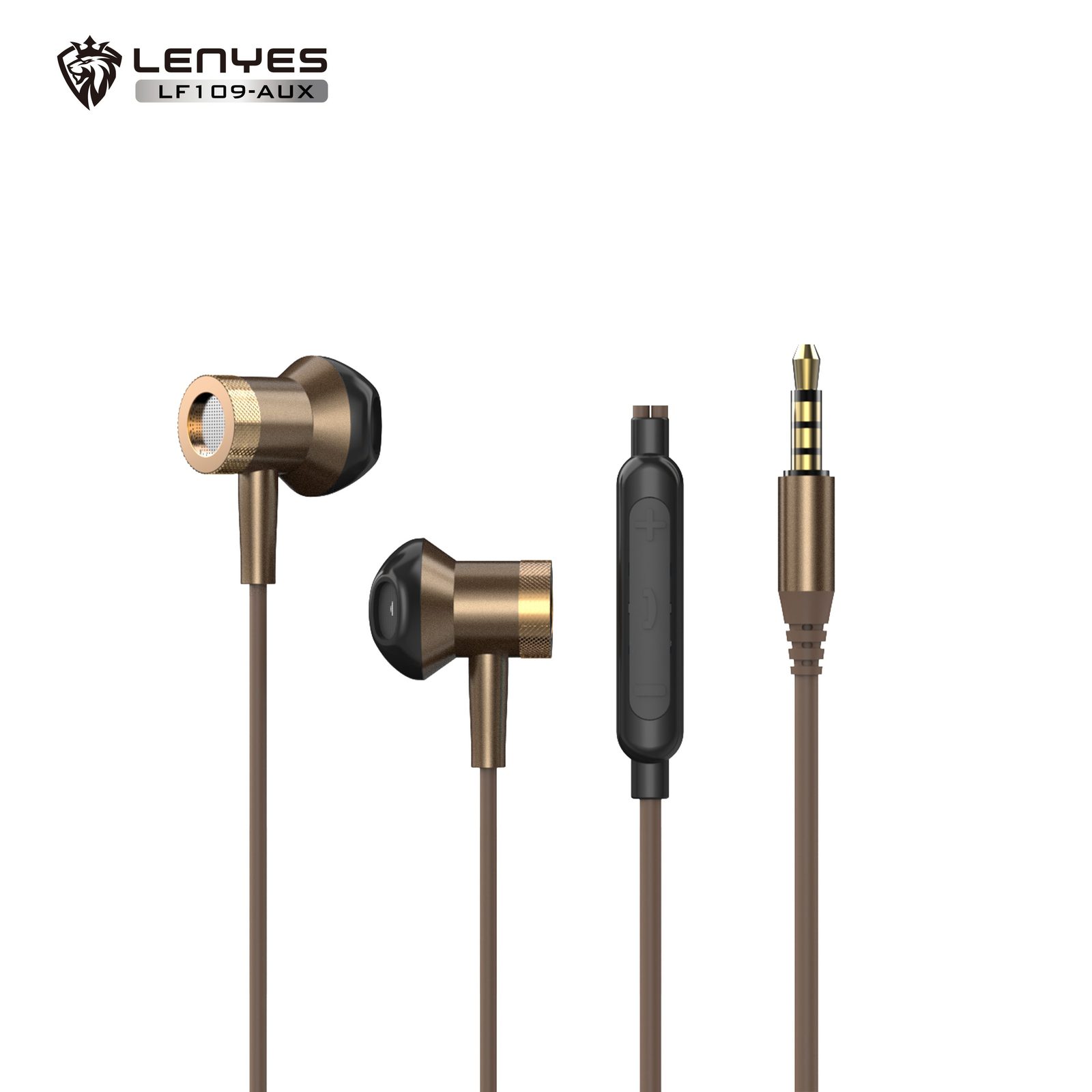 Auriculares Lenyes LF109 In-Ear Hi-Fi Plug & Play vista 1