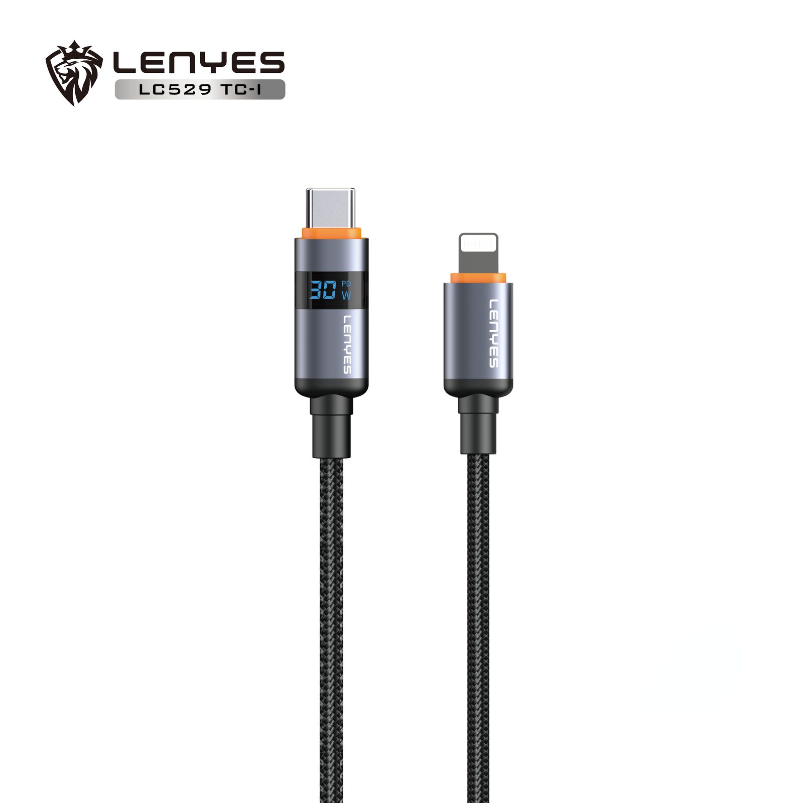 Cable Lenyes LC529 con Pantalla Digital de Potencia vista 1