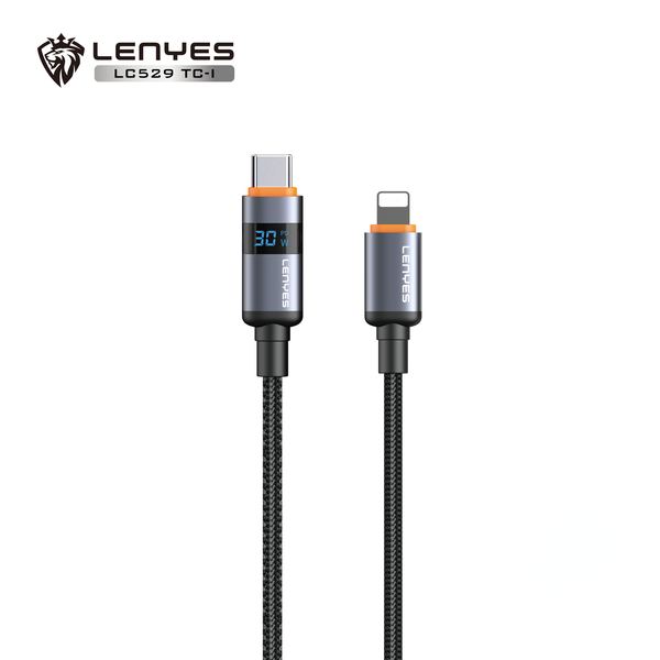 Cable Lenyes LC529 con Pantalla Digital de Potencia