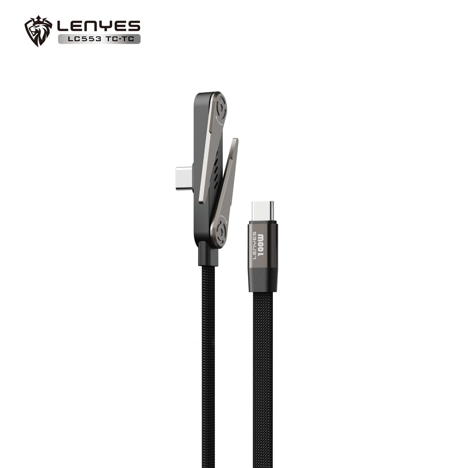 Cable Lenyes LC555 Carga Rápida con Soporte vista 1