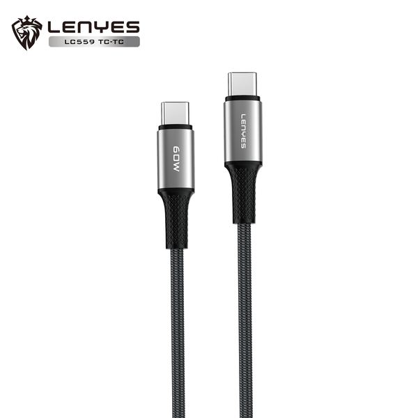 Cable USB-C Lenyes LC560 60W 2 Metros