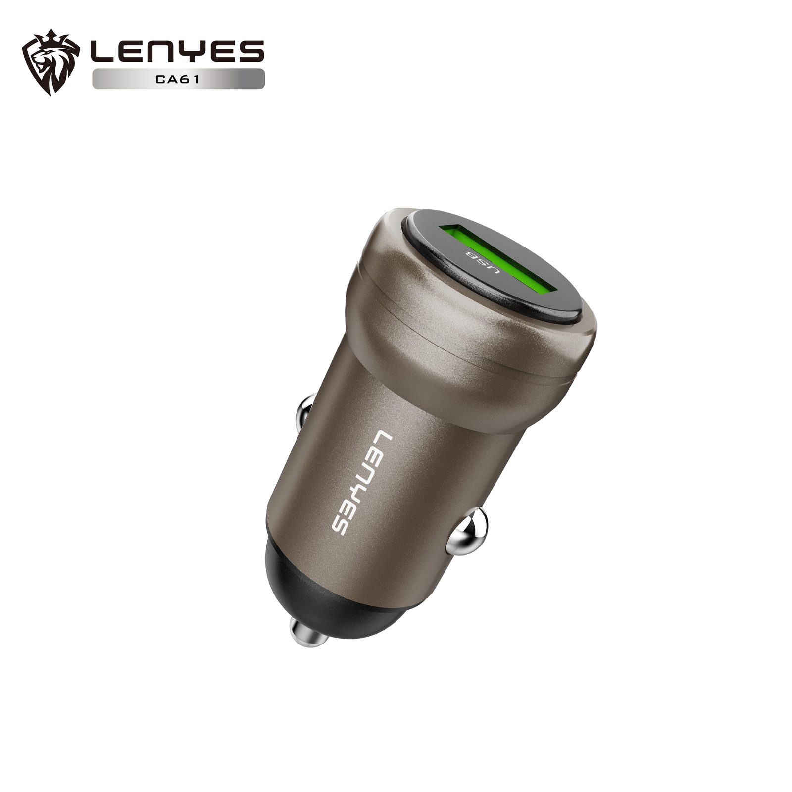 Cargador de Coche Lenyes CA65 95W Metálico vista 1