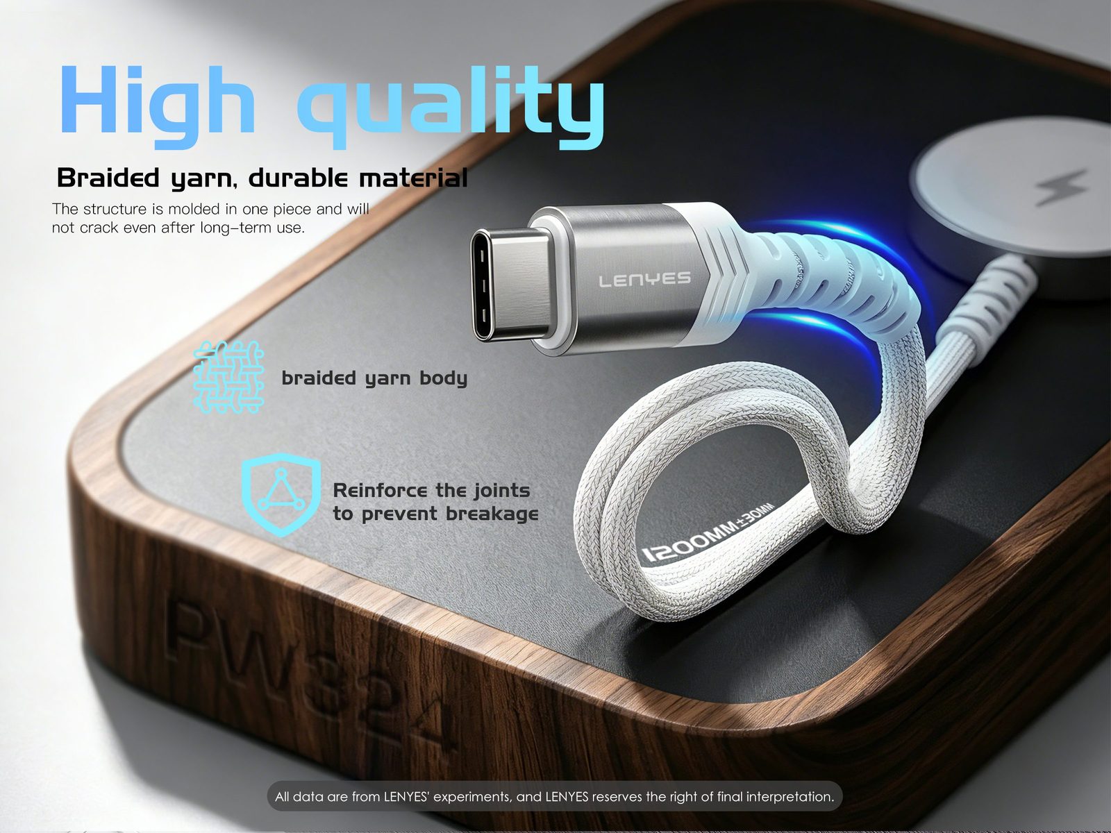 Cargador Magnético Lenyes PW324 para Apple Watch vista 5