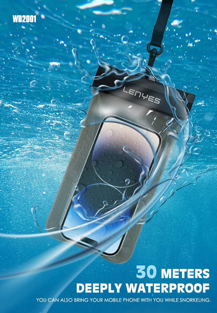 Funda Acuática Lenyes WB2001 para Móvil vista 3