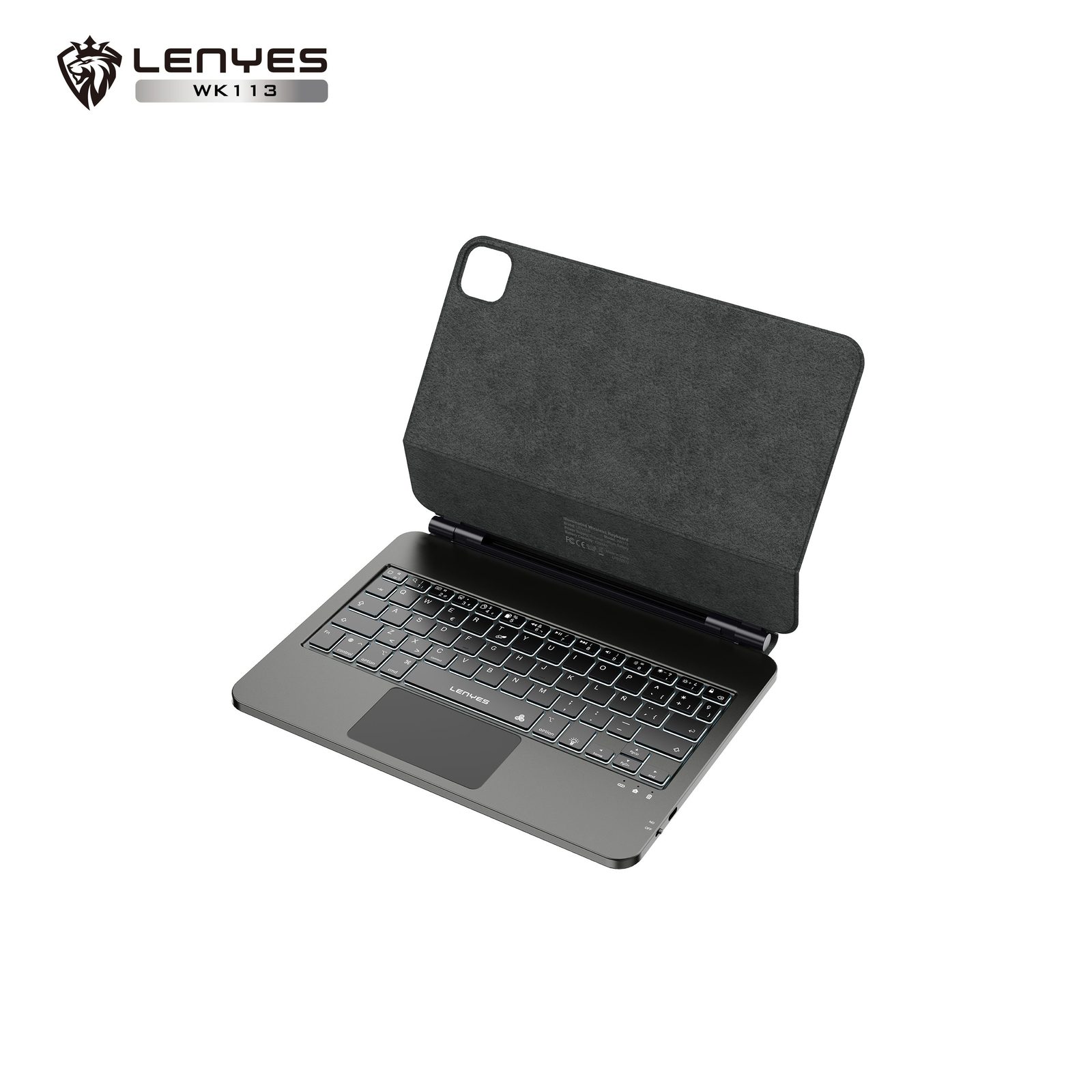 Funda con Teclado Lenyes WK113 para iPad vista 1