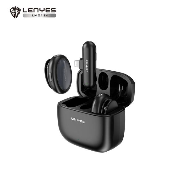 Lenyes LM211 Micrófono Lavalier 48KHz/24bit IA