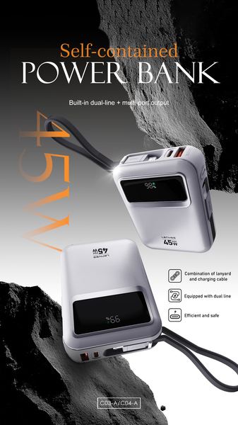 Powerbank Lenyes C04-A 10.000mAh
