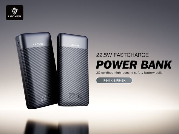 Powerbank Lenyes P541K con Cables Integrados