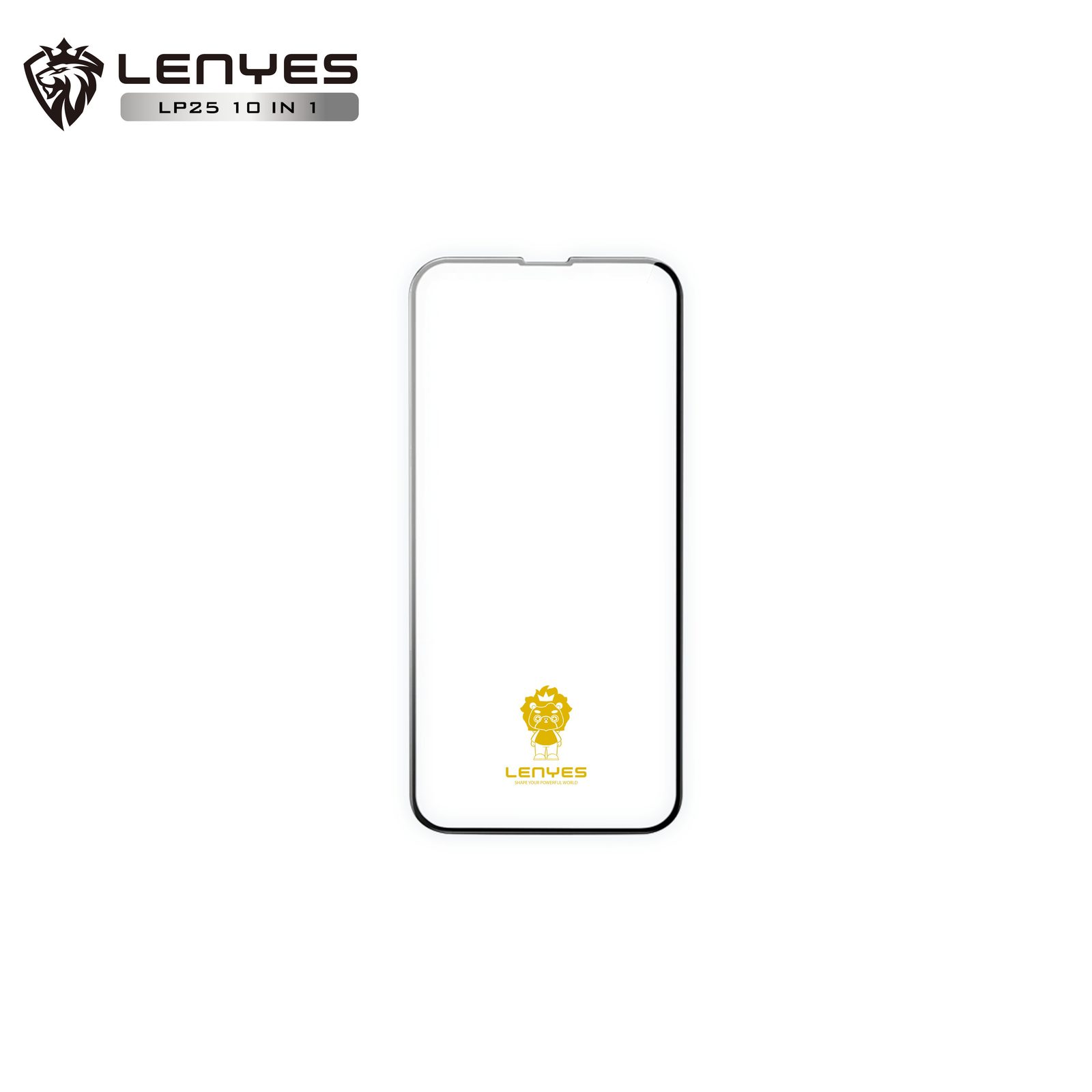 Protector de Cristal Templado Lenyes LP25 Privacidad vista 5