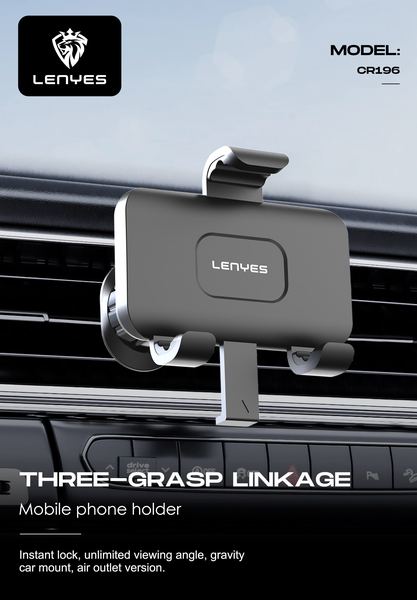 Soporte de Coche Lenyes CR196 Gravedad Triangular
